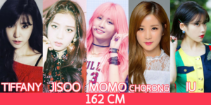 SNSD's Tiffany - Blackpink's Jisoo - Twice's Momo - APink's Chorong - IU