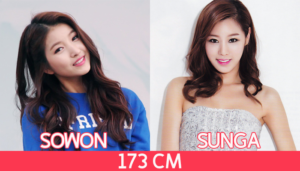 15 tallest kpop girl group