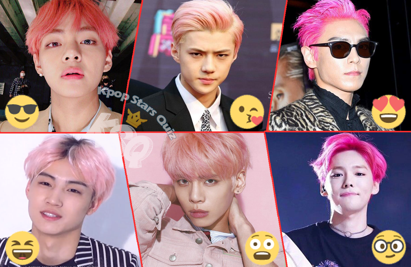 Kpop Poll : Who is your favorite Kpop Idol with Pink Hair ? 