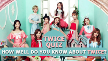 TWICE Quiz 2017