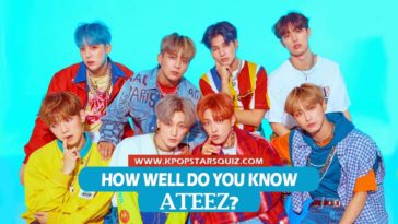 ATEEZ Quiz 2019