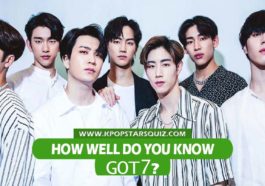 GOT7 Quiz 2019