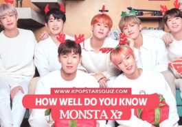 MONSTA X Quiz 2019