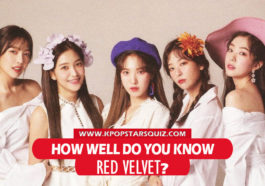 Red Velvet Quiz 2019