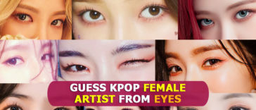 Kpop Quiz 2020 - Guess Kpop Female Idols From Eyes