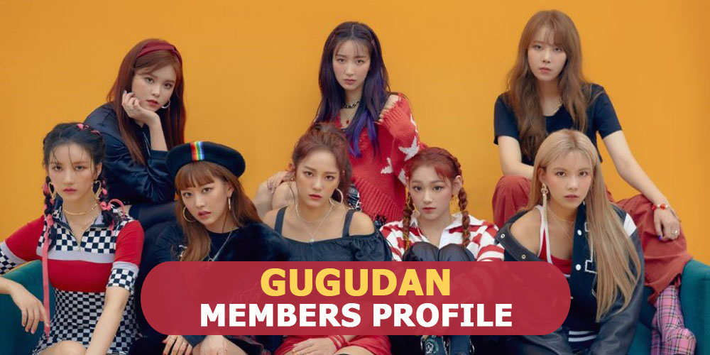Members gugudan Three former
