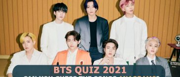 BTS Quiz 2021 - Can You Guess This BTS Songs Anagrams?