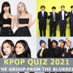 guess the group from the blurred photo