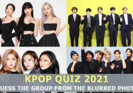 guess the group from the blurred photo