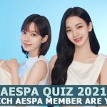 aespa quiz 2021