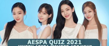 aespa quiz 2021