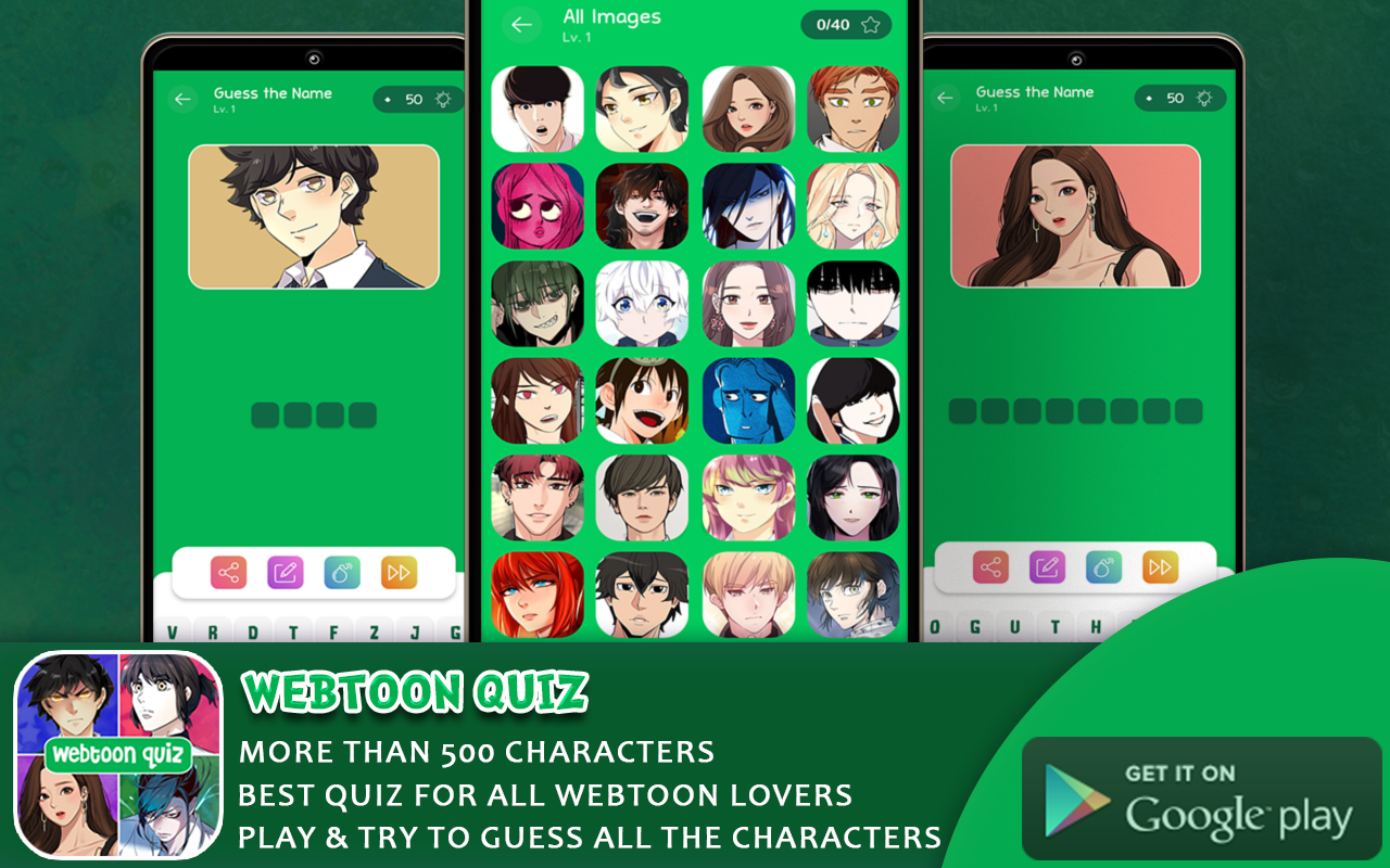 Webtoon Quiz